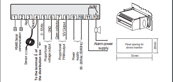 wiring diagram Auto PID plus / نمودار سیم محصول Auto PID plus